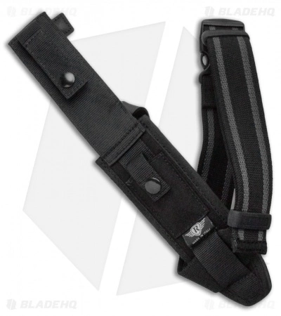 Maserin Myrmillo Tanto Fixed Blade Knife (6.8" Black) 961 - Image 3