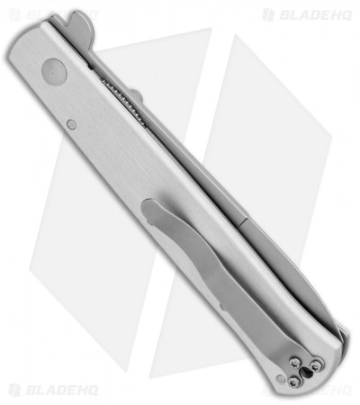 Maserin Stilletto Bayonet Liner Lock Knife Gray (3.8" Bead Blast) 620G - Image 3