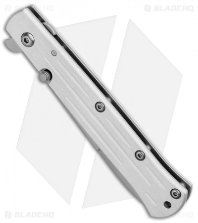 Maserin Stilletto Bayonet Liner Lock Knife Gray (3.8" Bead Blast) 620G - Image 2