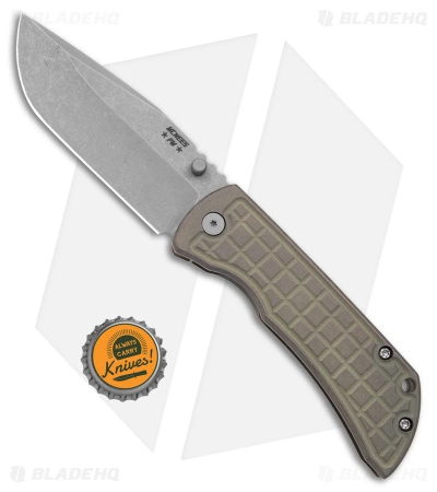 McNees Knives MAC2-3.5 Green Frame Lock Knife Frag (3.5" Matte SW) MagnaCut - Image 4