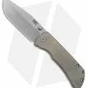 McNees Knives MAC2-3.5 Green Frame Lock Knife (3.5" Matte SW) MagnaCut