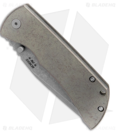 McNees Knives MAC2-3.5 Green Frame Lock Knife (3.5" Matte SW) MagnaCut - Image 2