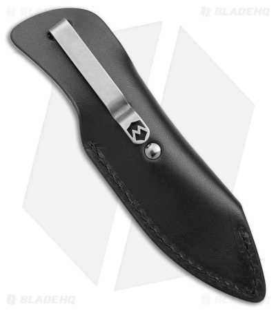 Mercury Kali Clip Point Mini Fixed Blade Knife Black G10 (2.25" SW) - Image 3