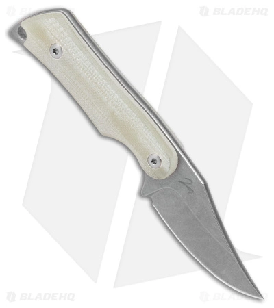 Mercury Kali Clip Point Mini Fixed Blade Knife Natural G10 (2.25" SW) - Image 2