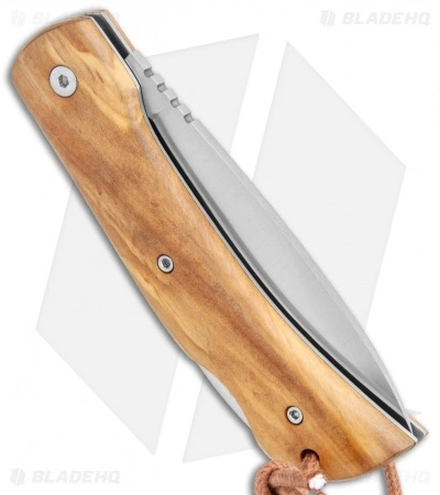 Miguel Nieto Nieto Campana Pocket Lockback Knife Olive Wood (3.25" Satin) - Image 3