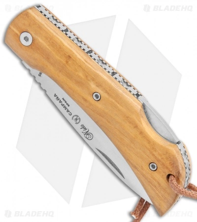 Miguel Nieto Nieto Campana Pocket Lockback Knife Olive Wood (3.25" Satin) - Image 2