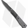 Notorious EDC NotoriousEDC Kingpin Slip Joint Knife Black Micarta (2.8" Black)