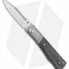 Notorious EDC NotoriousEDC Kingpin Slip Joint Knife Black Micarta (2.8" Satin)