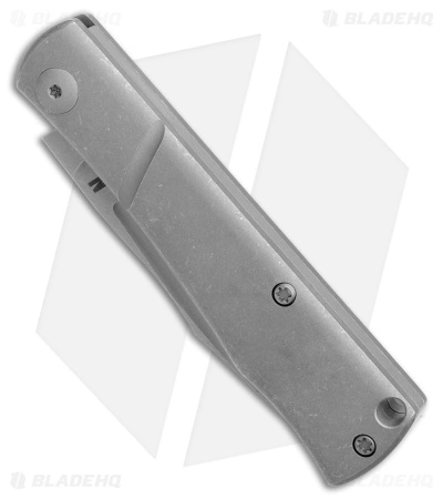 Notorious EDC NotoriousEDC Kingpin Slip Joint Knife Titanium (2.8" Stonewash) - Image 2
