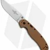 Ontario Knife Company Ontario RAT Model 1A Spring Assisted Knife Coyote Brown G-10 (3.625" Satin)
