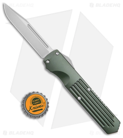 Prometheus Design Audax OTF Automatic Knife OD Green (3.5" Bead Blast) - Image 4
