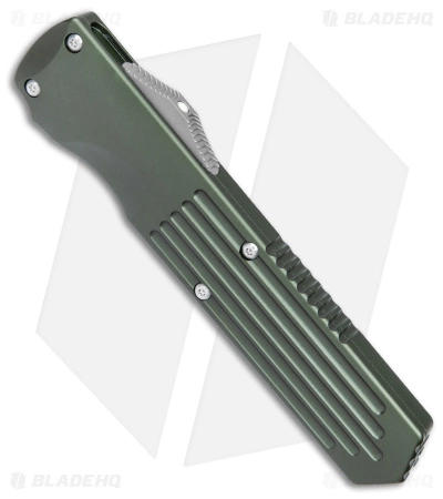 Prometheus Design Audax OTF Automatic Knife OD Green (3.5" Bead Blast) - Image 2