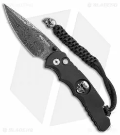 Pro-Tech Lerch TR-5 Ltd. Edition Skull Spring Assisted Knife (3.25" Damascus)