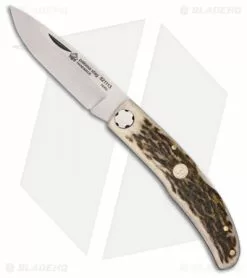 Puma IP Paloma Lockback Pocket Knife 4" Genuine Stag (821113)