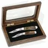 Remington Father And Daughter Trapper Set Traditional Pocket Knives Wood