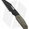 Renegade Provisions G.O.M. Frame Lock Knife Ti/Green Micarta (3.25" Black SW)