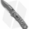 Schrade MAGIC Dual Action Spring Assisted Knife Gray (3.375" Gray Serr) SCHA12S