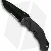 Schrade SCHA4BTS Tanto Spring Assisted Knife (3.375" Black Serr)