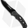 Schrade Shizzle MAGIC Spring Assisted Knife Black (3.375" Black)