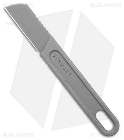 Schwarz Knives Schwarz Scalpel + Fixed Blade Knife Magnacut W/ Natural Sheath (2.75" SW)