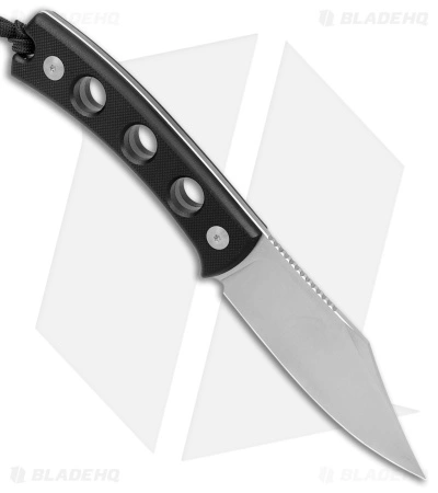 SENCUT Waxahachie Fixed Blade Knife Black G-10 (3.7" Satin) SA11A - Image 2