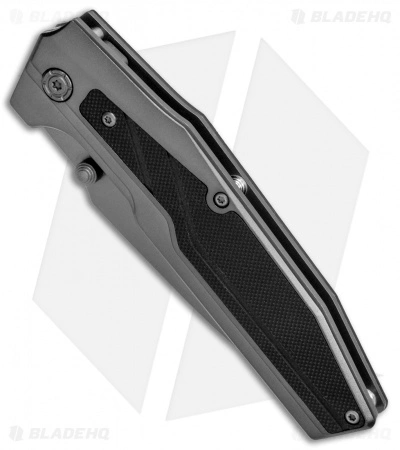 Smith & Wesson Drop Point Spring Assisted Knife Gunmetal (3.6" Gray) 1084300 - Image 2