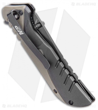 Smith & Wesson M&P M2.0 U.G. Spring Assisted Knife OD Overmold (3.25" Black) 1100042 - Image 3