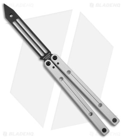 Squid Industries Inked Squidtrainer V3.5 Butterfly Trainer Silver (4.5" Black)