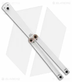 Squid Industries Squiddy-C Butterfly Balisong Trainer Clear PVC (4.5" Clear)