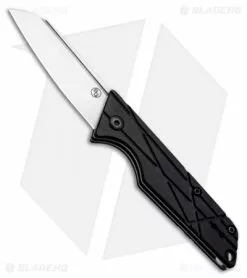 StatGear LEDGE Slip Joint Knife Black (2.625" Satin D2)
