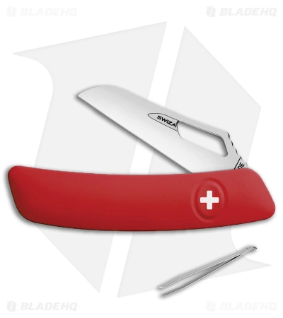 Swiza SH00 Single Hand Pocket Knife Red