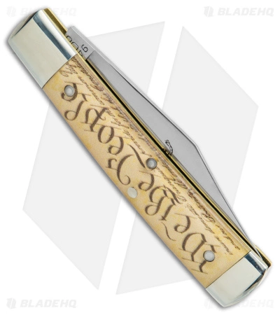 Great Eastern Cutlery GEC #94 Tidioute Liberty Pocket Knife Flag Acrylic (2.61" Satin) - Image 3