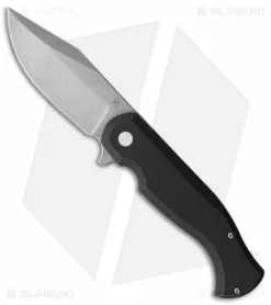Tools For Gents Eastwood Frame Lock Black Aluminum (3.75" Stonewash)