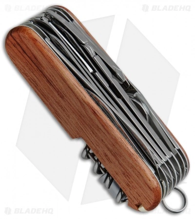 Victorinox SwissChamp Swiss Army Knife W/ Wood Handle 53526 - Image 3