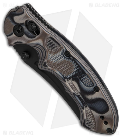 Viking Tactics Patriot Bar Lock Knife Brown Lava G-10 (3.1" Black) - Image 2