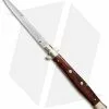 AGA Campolin 13" Snake Wood Automatic Knife Italian Stiletto (Bayonet Plain)