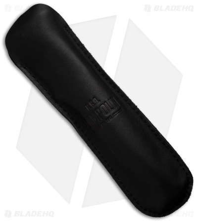 AGA Campolin 13" Bat Swinguard Automatic Knife Stag Horn (5.75" Satin Bayo) - Image 4