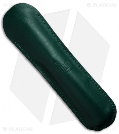 AGA Campolin 13" Swinguard Automatic Knife Brass/Stag Horn (5.75" Satin Dagger) - Image 4