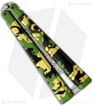 BB Barfly Bottle Opener Butterfly Trainer (Green Camo) - Image 2