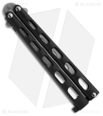 Bear & Son 114BTR Butterfly Knife Trainer Black (4" Dull Blade) - Image 2