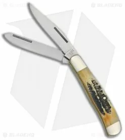 Bear & Son Bear And Son Little Trapper Slip Joint Knife 2.75" India Stag