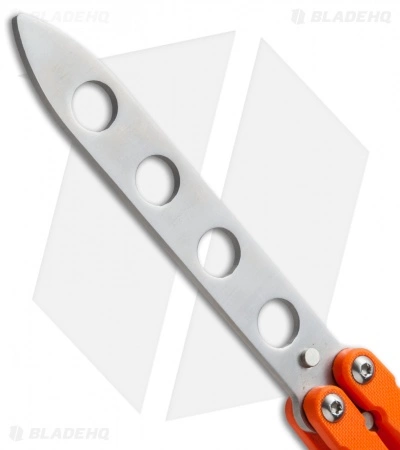 Bear OPS Bear Song II Butterfly Knife Orange G-10 (4.38" Trainer) B-201-B4-P - Image 3