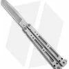 Bear OPS Bear Song IV Tanto Butterfly Knife Aluminum (3.75" Bead Blast)