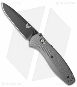 Benchmade Barrage AXIS-Assist Knife Gray G-10 (3.6" Black) 580BK-2