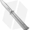 Benchmark Bowie Butterfly Knife Stainless Steel (4.25" Stonewash)