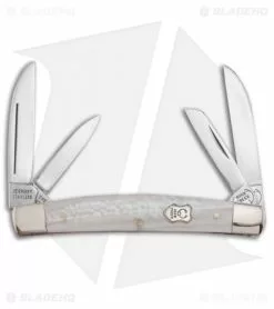 Buck Creek Little Bear & Bull Pocket Knife 3.625" Cracked Ice