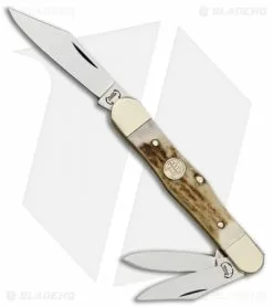 Buck Creek Whittler Pocket Knife 3.5" Deer Stag