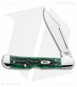 Case Cutlery Case Mini Copperlock Knife 3.625" Green Bone (61749L SS) 9723
