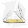 Case Cutlery Case Medium Stockman Knife 3.5" Yellow Delrin (3318 CV) 035