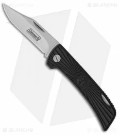 Coleman Easy Thumb Lockback Knife 2.25" Black Rubber CMN1092
